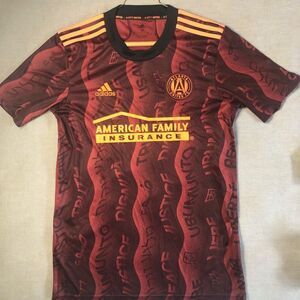 Adidas 2021 Atlanta United MLS Soccer Supporters Third Kit Jersey Medium